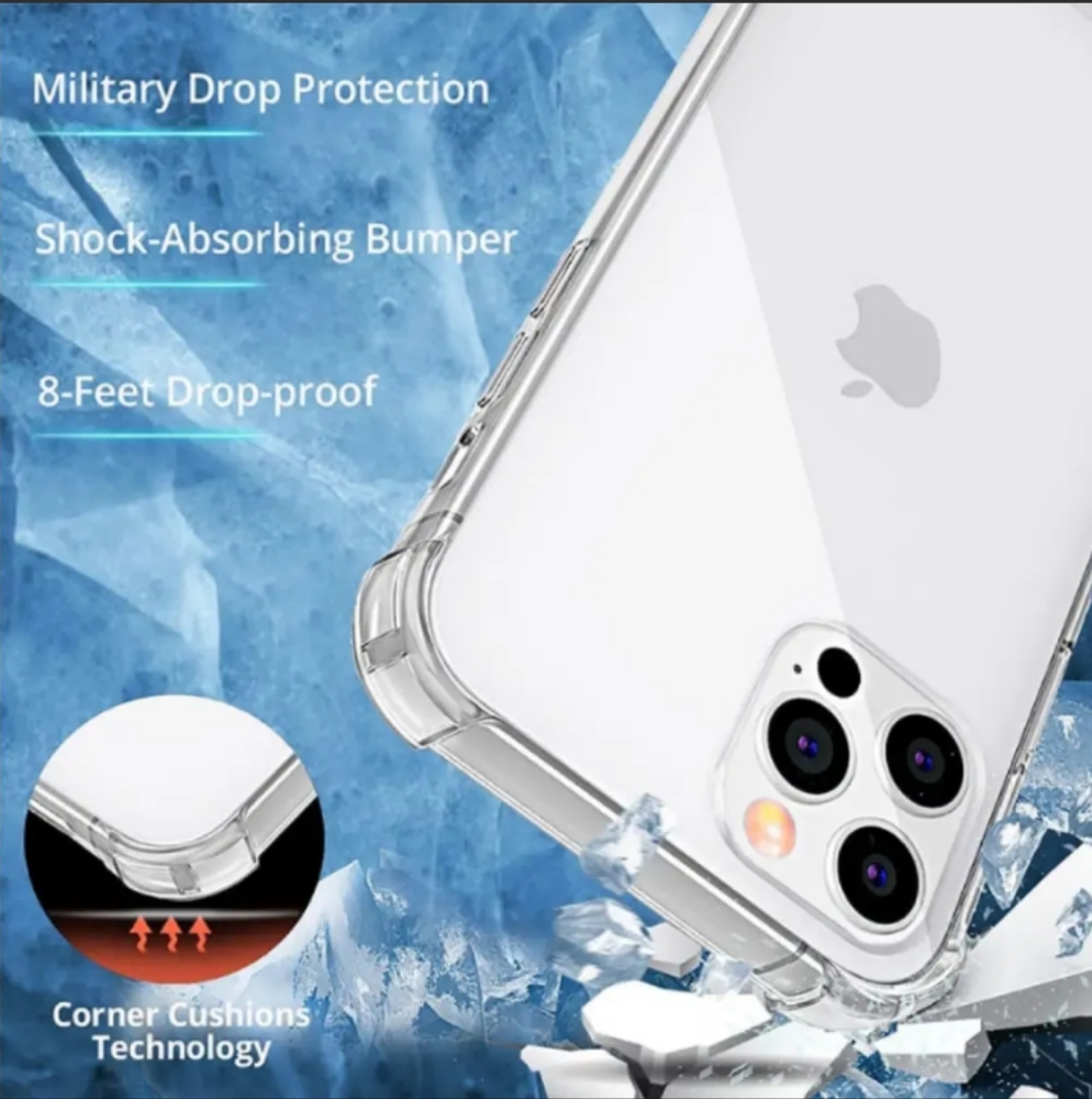 (2) Pack-iPhone 13/mini/pro/pro max & iPhone 14/plus/pro/pro max protective case